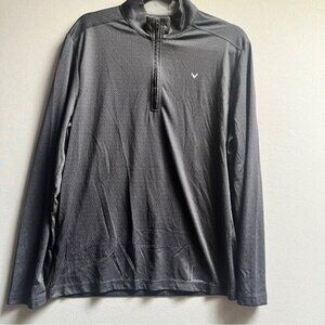 Callaway Opti Dri Glof 1/2 zip pullover shirt Sz M